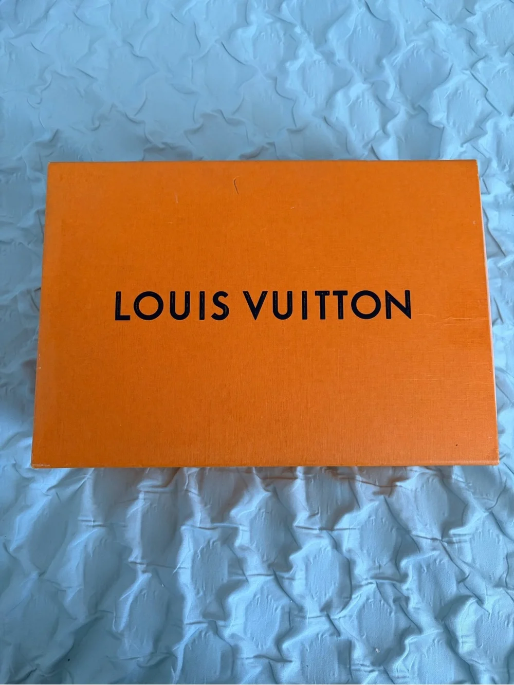 Louis Vuitton Denim Monogram Blue Backpack with Gold Hardware